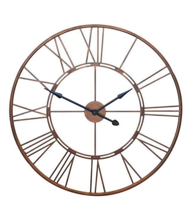 CLOCK CUT OUT COPPER